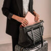 Mōsz Denise Workbag 15.6 Inch Quilted Black