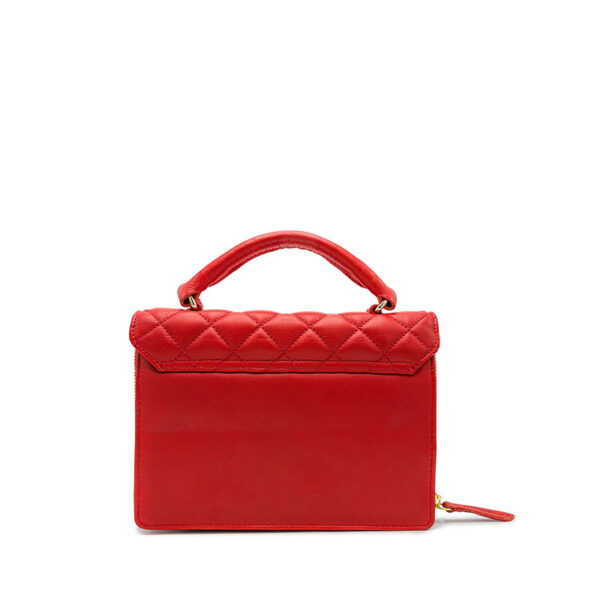 Mōsz Kris Bag L Crossbody Quilted Red