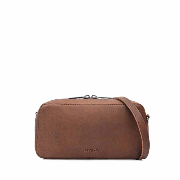 MYOMY BOXY Locker Mini Hunter Mid Brown