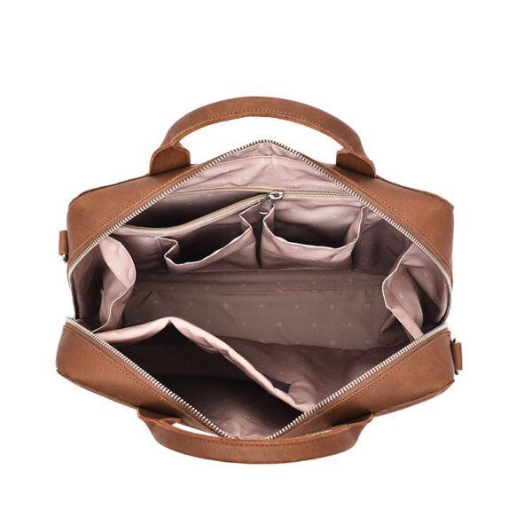 MYOMY Boxy Locker Work Hunter Mid Brown