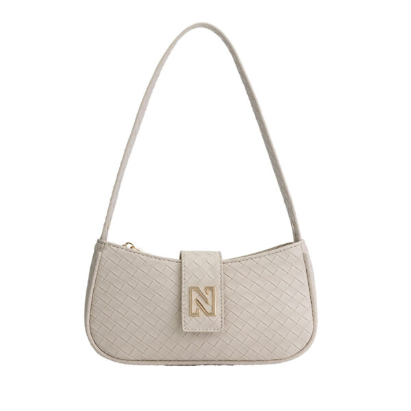 NIKKIE Dasha Braided Shoulderbag Pearl/Gold