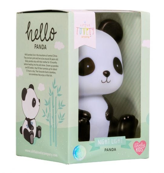 A Little Lovely Company Little Night Light Panda