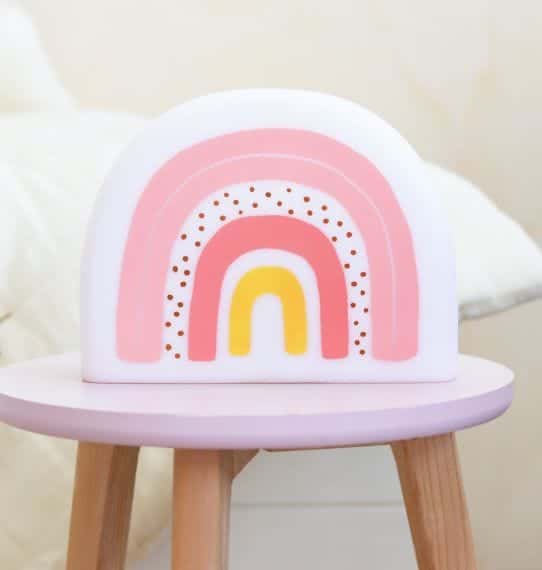 A Little Lovely Company Little Night Light Rainbows