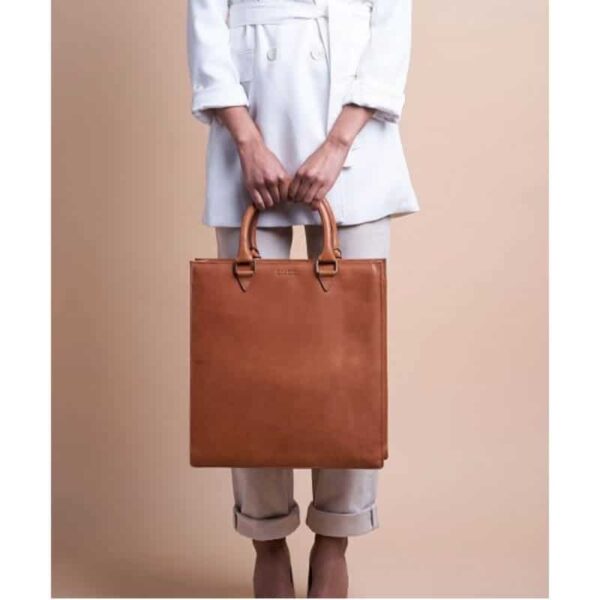 O My Bag Mila Shopper (Short Handle) Cognac
