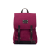 O My Bag Mau's Backpack Burgundy Waxed Canvas