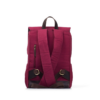 O My Bag Mau's Backpack Burgundy Waxed Canvas