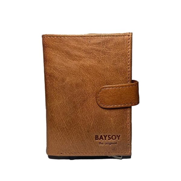 Baysoy Creditcard Etui Cognac