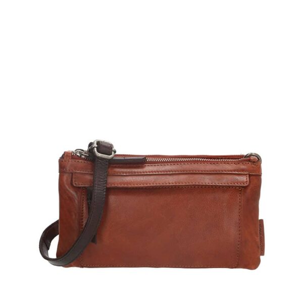 Micmacbags Highland Park Crossbody Double Cognac