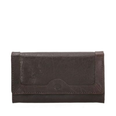 Micmacbags Legacy Wallet Dark Brown