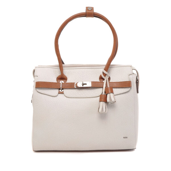 Berba Chamonix Ladies Elegant Bag Pebble