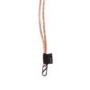 Tinne + Mia Elia Puffy Key Lanyard Long Stripes Green