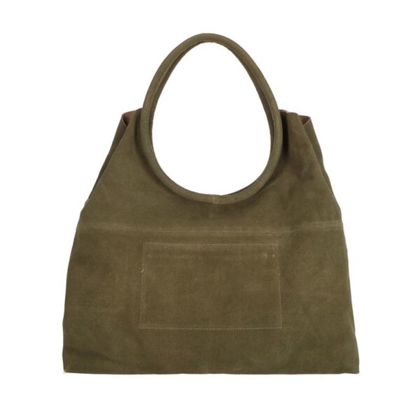 Shabbies Amsterdam Suede Shoulderbag Olive