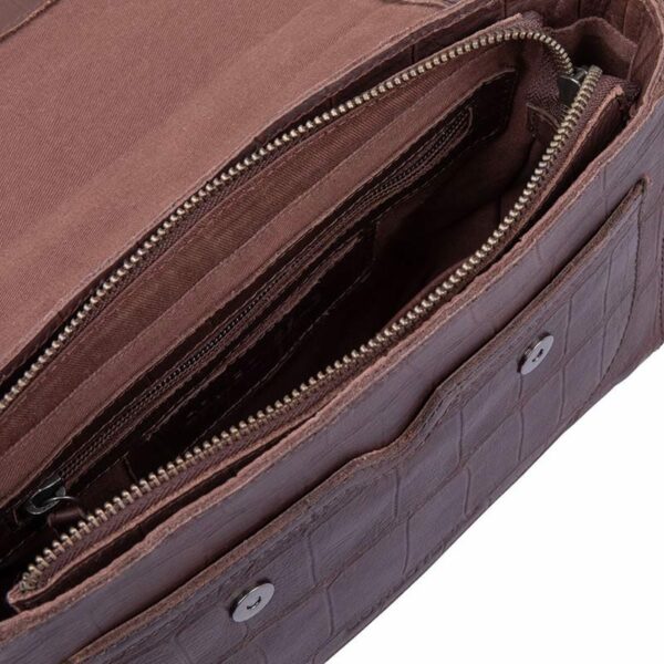 Cowboysbag Big Croco Citybag Rigby Hickory