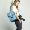 Bold Banana Envelope Mini Blue Breeze