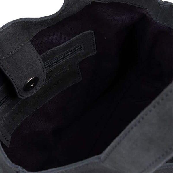Cowboysbag Suede Handbag Cody Gargoyle Grey