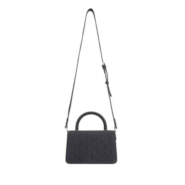 NIKKIE Small Handle Shoulderbag Black Denim