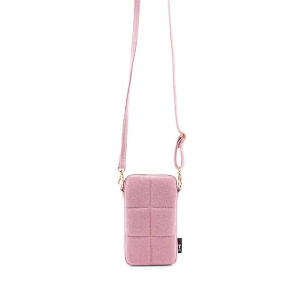 Tinne + Mia Luce Puffy Phone Pouch Cameo Blush