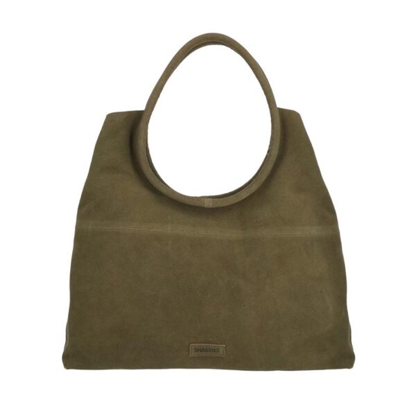 Shabbies Amsterdam Suede Shoulderbag Olive