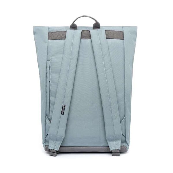 Lefrik Roll Top Reflective Backpack 15.6" Stone Blue