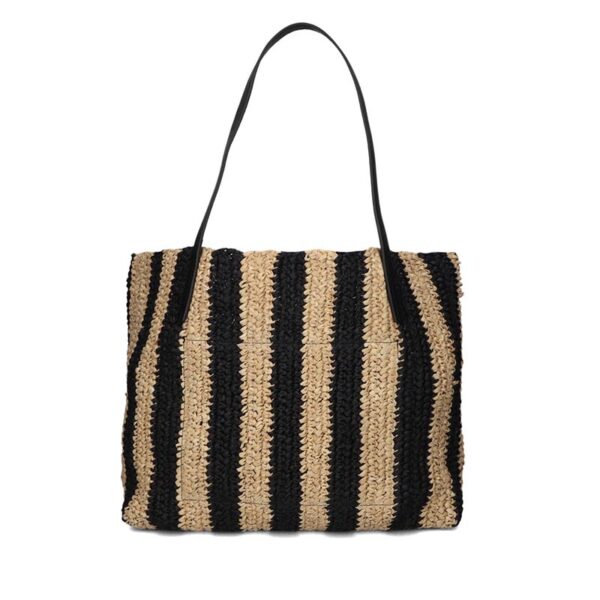 Fred De La Bretoniere Shopper Black/Beige