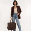 Matt & Nat PERCIO Vegan Diaper Bag Purity Chocolate