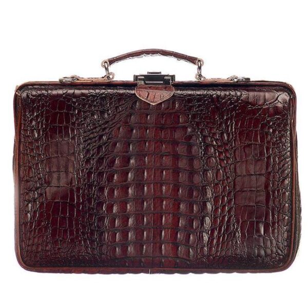 Mutsaers The Classic 15,6 inch Dark Brown Croco
