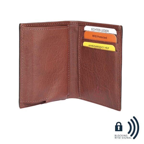 dR Amsterdam Creditcard-etui 78614 Chestnut