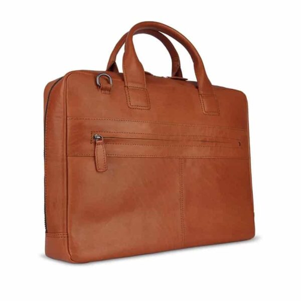 Plevier Onyx Laptopbag 17.3 inch Cognac