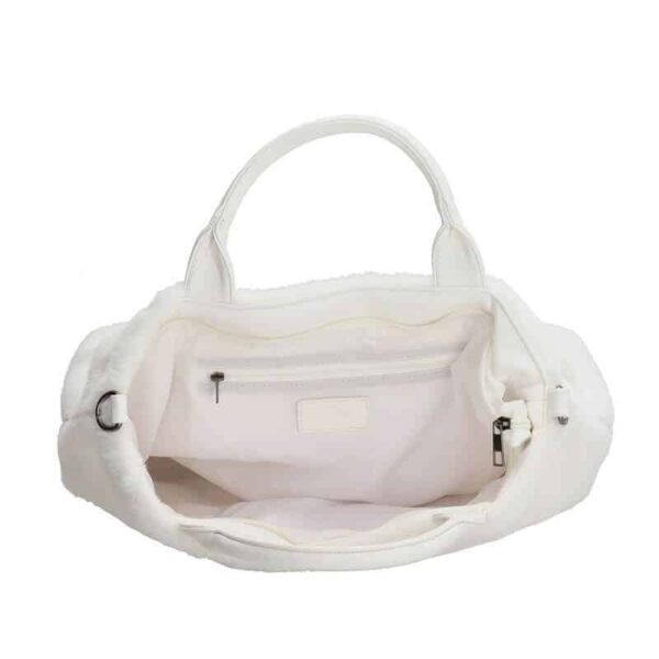 Charm London Handtas Fluffy Wit
