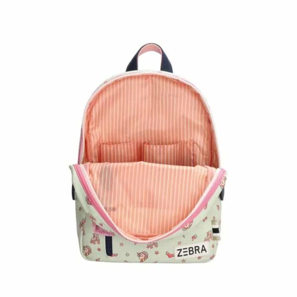 Zebra Unicorn Backpack Mint