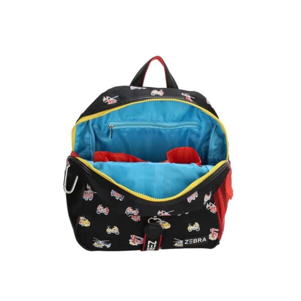 Zebra Trends Backpack Fire Brigade Small Black