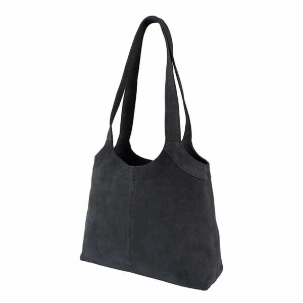 Cowboysbag Suede Handbag Cody Gargoyle Grey