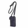 Cowboysbag Suede Phone Purse Richfield Gargoyle Grey