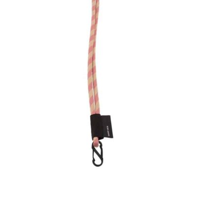 Tinne + Mia Elia Puffy Key Lanyard Long Stripes Apricot