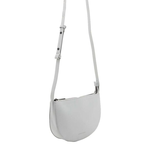 Monk & Anna Farou half moon bag | fog