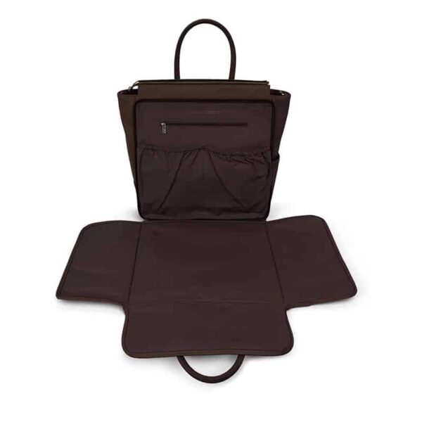 Matt & Nat PERCIO Vegan Diaper Bag Purity Chocolate