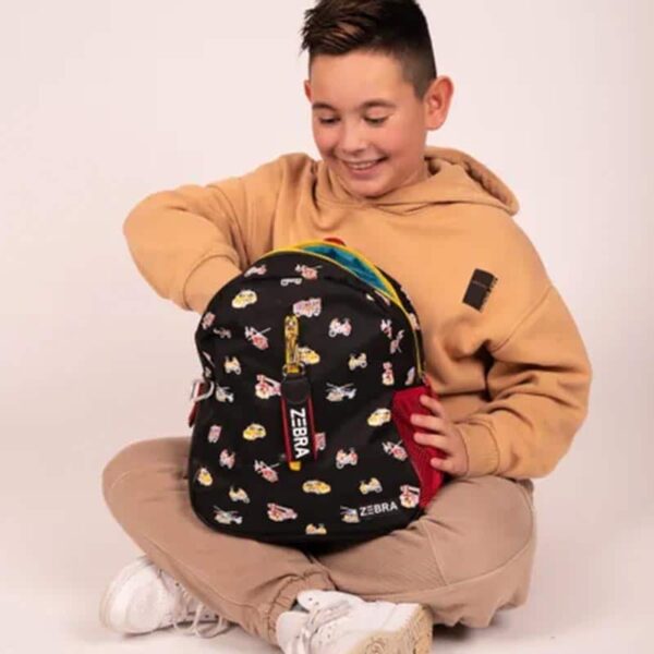 Zebra Trends Backpack Fire Brigade Small Black