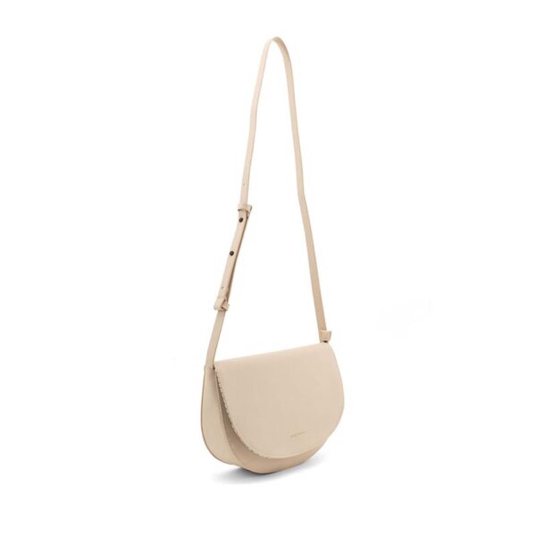 Monk & Anna Soma half moon bag | stone