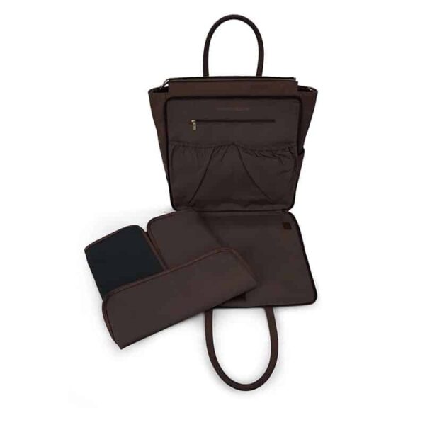 Matt & Nat PERCIO Vegan Diaper Bag Purity Chocolate