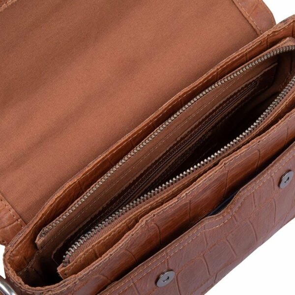 Cowboysbag Big Croco Citybag Rigby Black