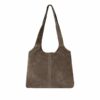 Cowboysbag Suede Handbag Cody Gargoyle Grey