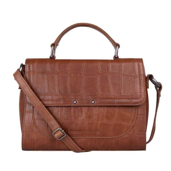 Cowboysbag Big Croco Citybag Rigby Black