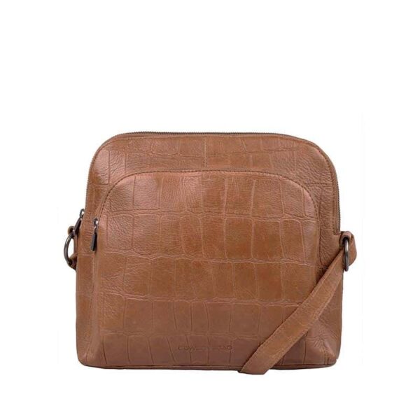 Cowboysbag Big Croco Crossbody Caldwell Fawn