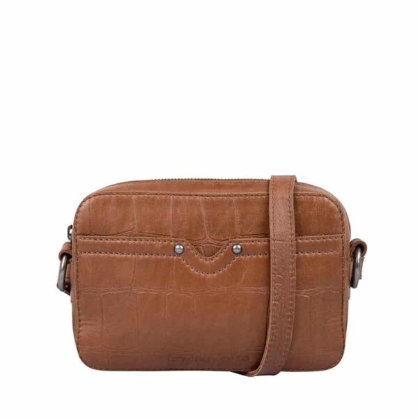 Cowboysbag Big Croco Crossbody Timber Black