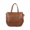 Cowboysbag Big Croco Handbag Midvale Fawn