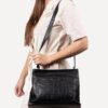 Cowboysbag Big Croco Crossbody Homedale Black