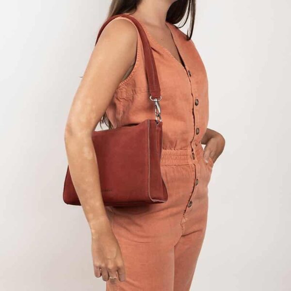 Cowboysbag Suede Crossbody Melba Brandy