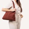 Cowboysbag Suede Handbag Cody Gargoyle Grey
