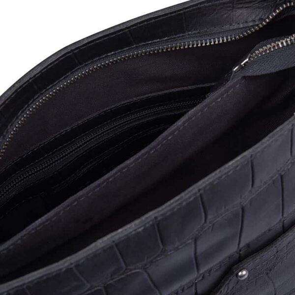 Cowboysbag Big Croco Crossbody Homedale Black