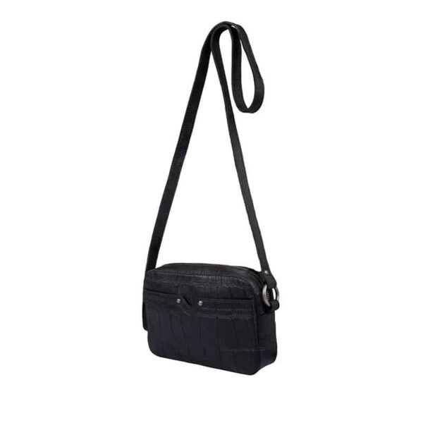 Cowboysbag Big Croco Crossbody Timber Black